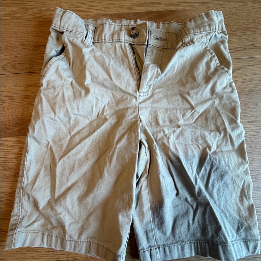 Carter's Men's Beige Flat Front Shorts